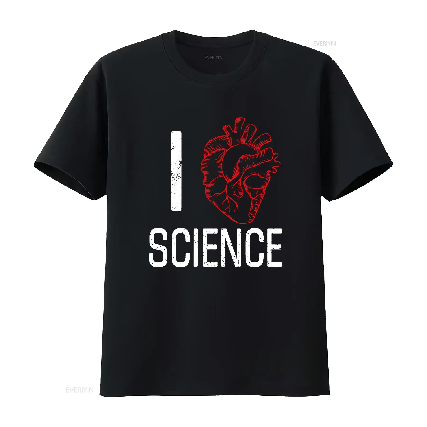Vintage Fashion Research - Kaos I Heart Science, untuk kegiatan