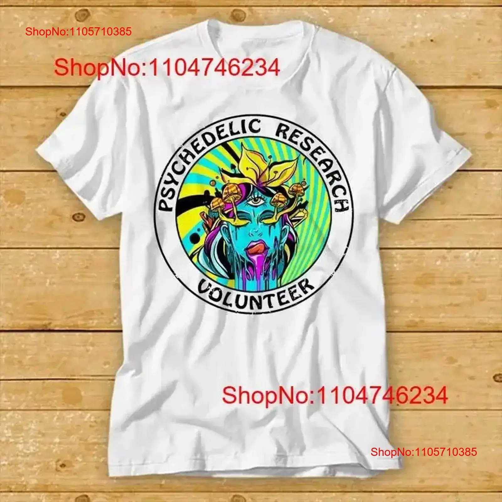 Vintage Fashion Research - Kaos Volontir Jamur Ajaib Terence McKenna