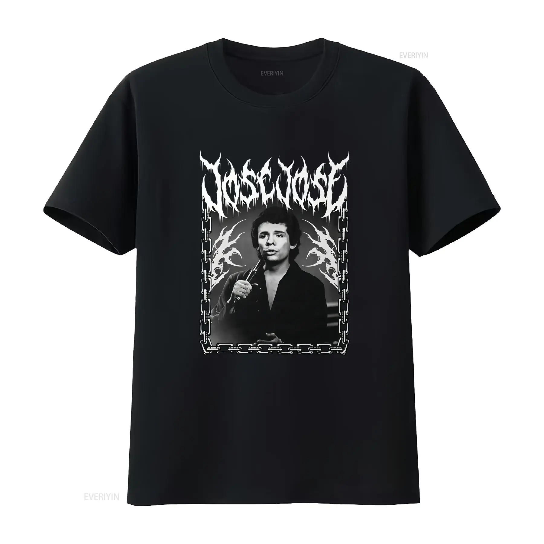 Vintage Fashion La - Kaos Jose Dark Metal Lettering Fan