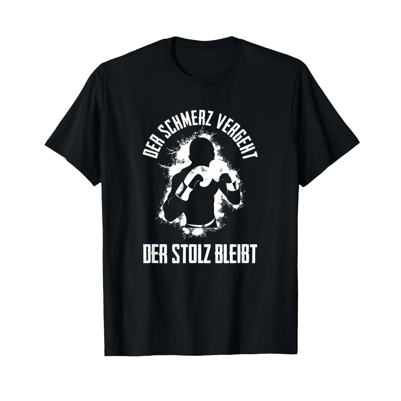 Vintage Fashion Quotes - Kaos Boxer dengan Teks Bahasa Jerman