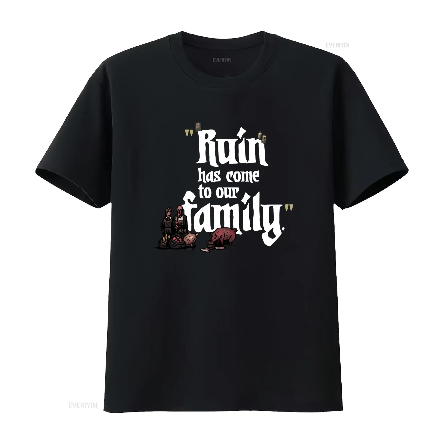 Vintage Fashion Quotes - Kaos dengan Kutipan dari Darkest Dungeon: