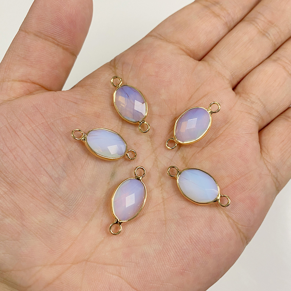 3 buah liontin batu alami segi - Vintage Fashion Online ulasan dan harga