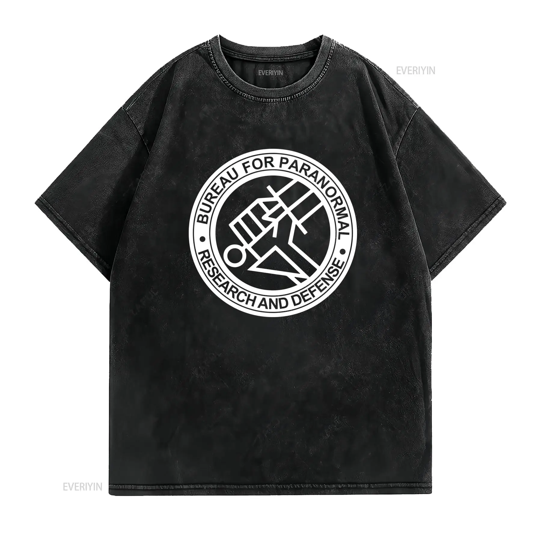 Kaus Kasual Streetwear Cetak B - Vintage Fashion Research ulasan dan harga