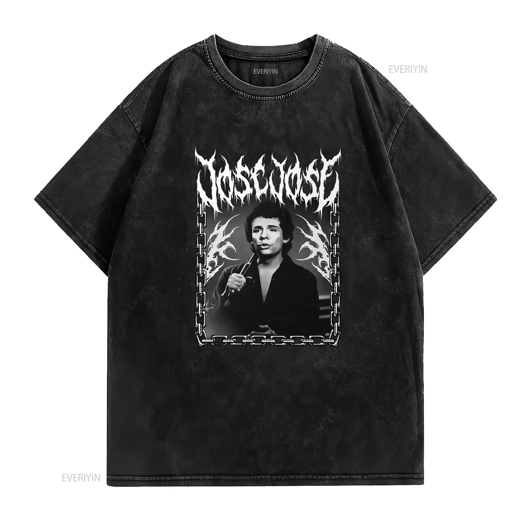 Kaos Jose Dark Metal Lettering - Vintage Fashion La ulasan dan harga