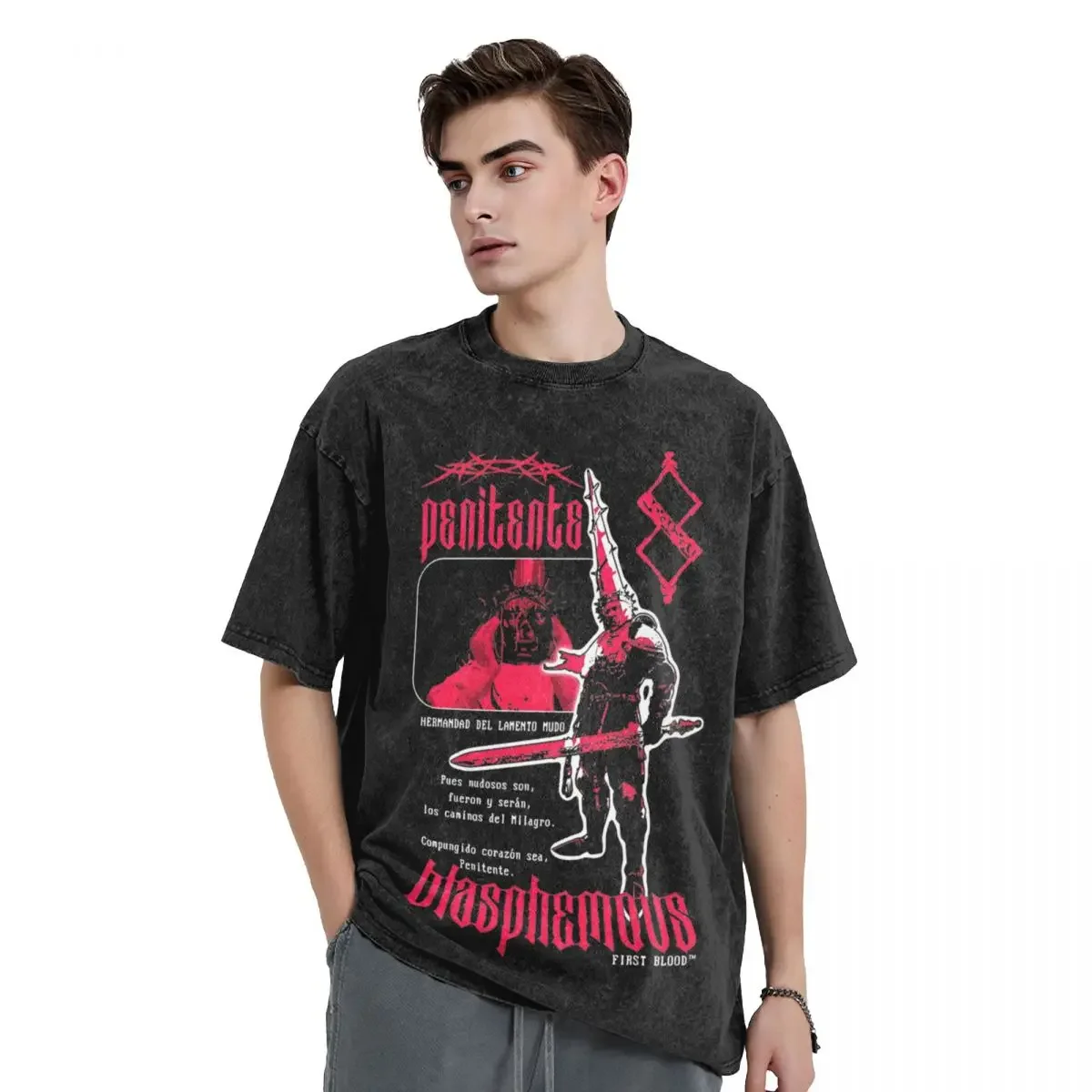 Kaos Oversized Custom Silent H - Vintage Fashion Jersey ulasan dan harga