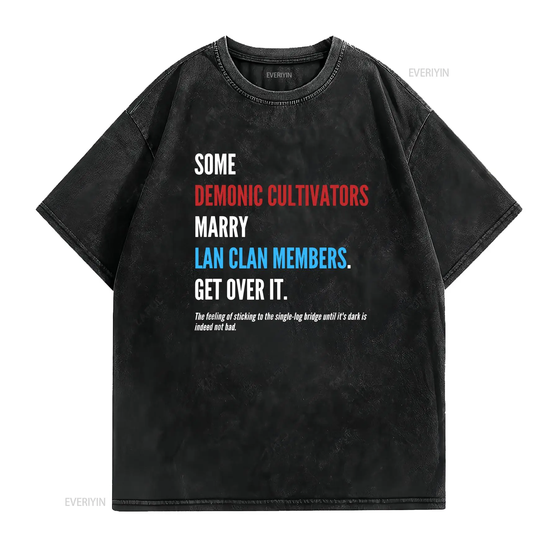 Kaos WangXian Quote MoDaoZuShi - Vintage Fashion Quotes ulasan dan harga