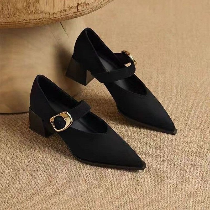 Sepatu Hak Tinggi Model Mary J - Vintage Fashion Dresses ulasan dan harga