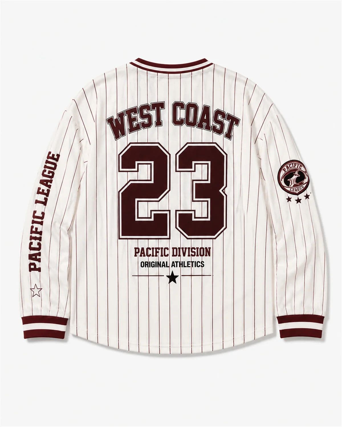 Kaos Baseball West Coast 23 un - Vintage Fashion Jersey ulasan dan harga