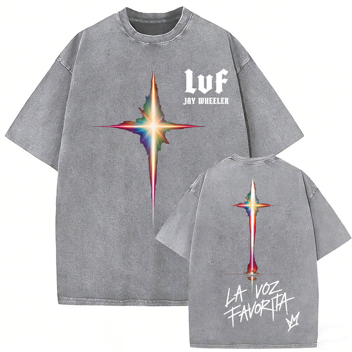 Kaos dengan Motif Tur La Voz F - Vintage Fashion La ulasan dan harga