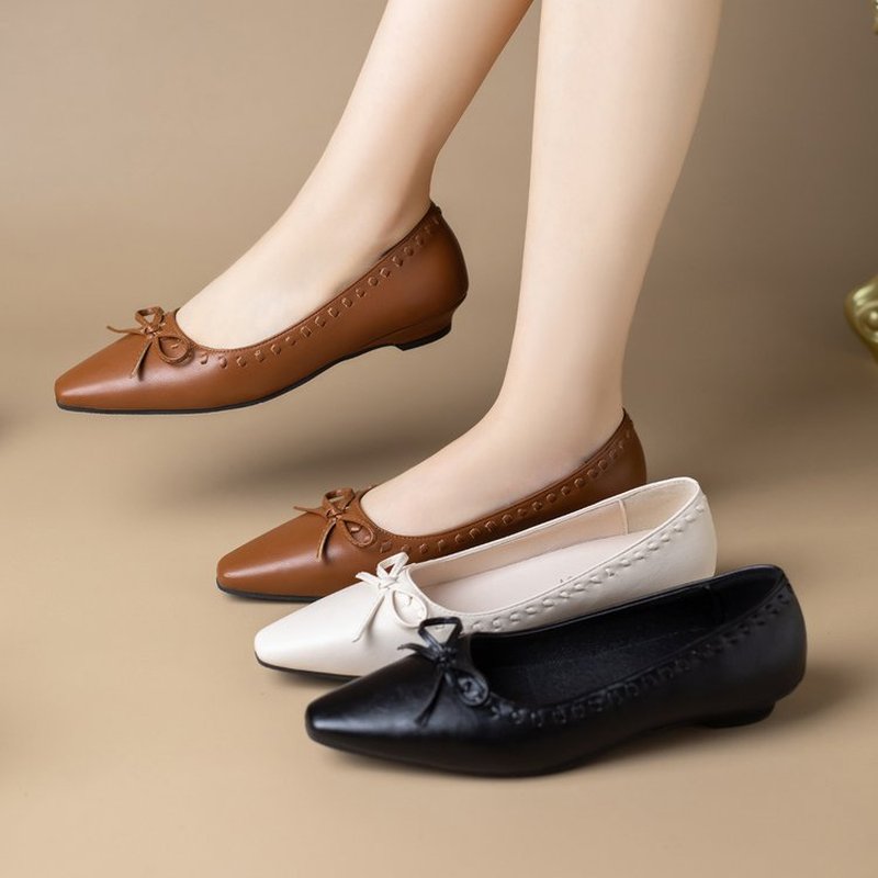 Sepatu Hak Datar Model Slip-On - Vintage Fashion Dresses ulasan dan harga