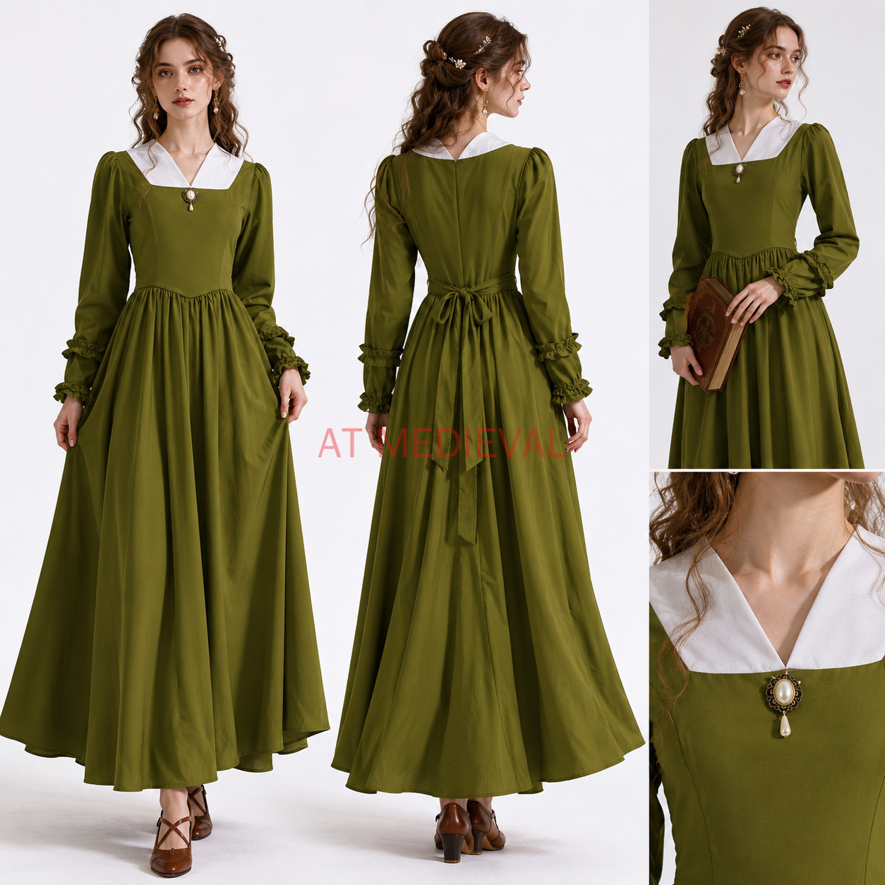 Gaun Victoria Vintage untuk Wa - Vintage Fashion Stores ulasan dan harga