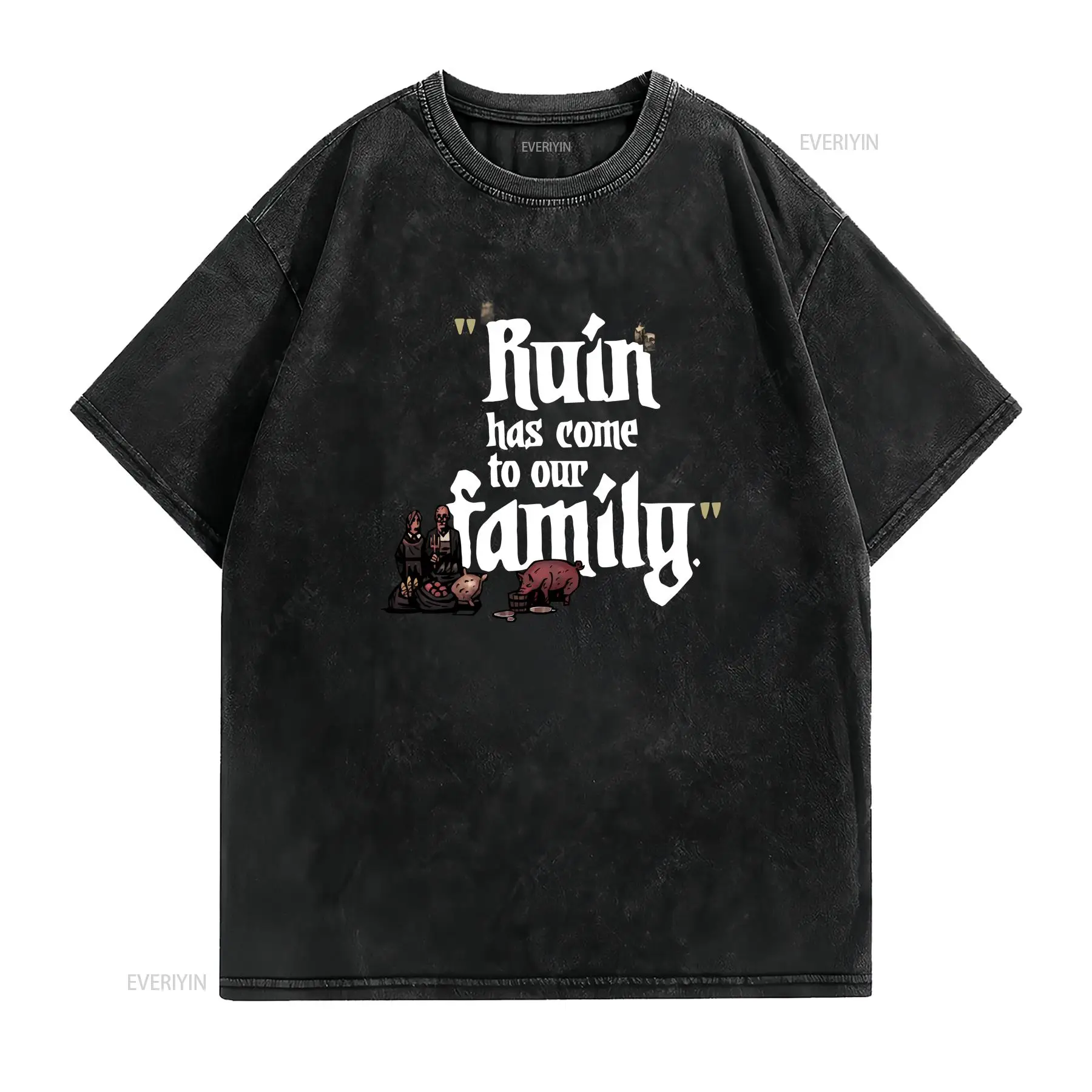 Kaos dengan Kutipan dari Darke - Vintage Fashion Quotes ulasan dan harga